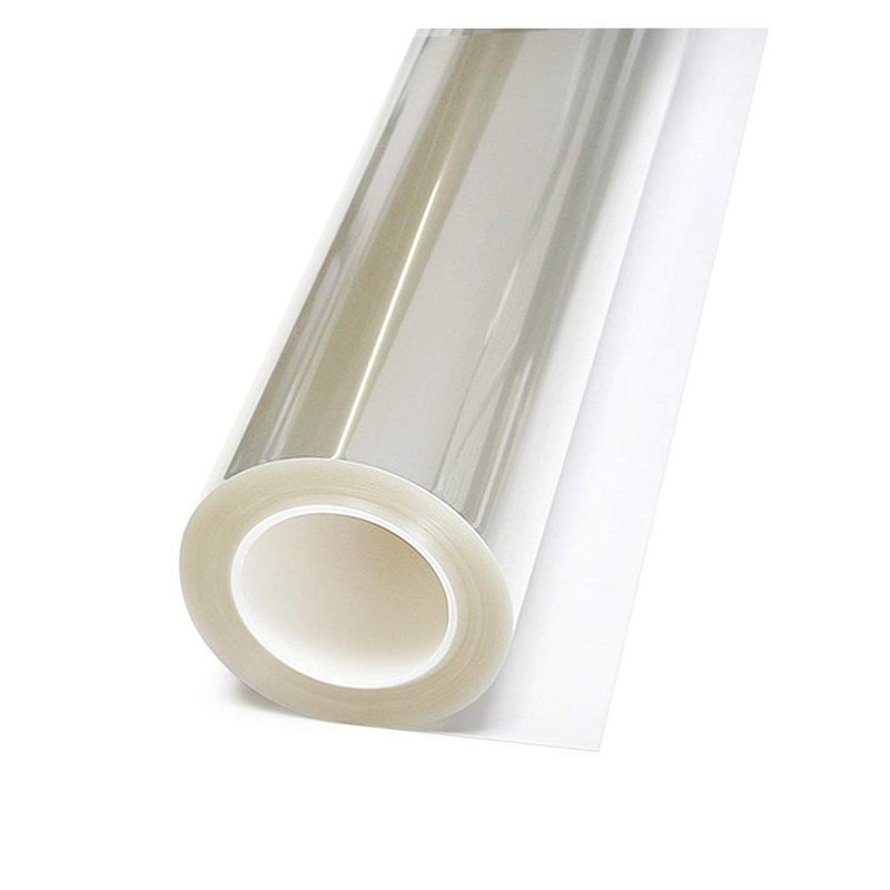 MEGICOLIM 4mil 0.1mm Clear Security and Safety Window Film Shatterproof Glass Protective Vinyl Adhesive UV Blocking Explosion-Proof Tranparent Film, 35.4Inch x 10Feet - Image 2